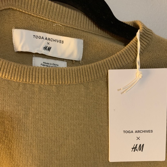 BNWT Toga archive x H&M beige knit sweater - Picture 3 of 6